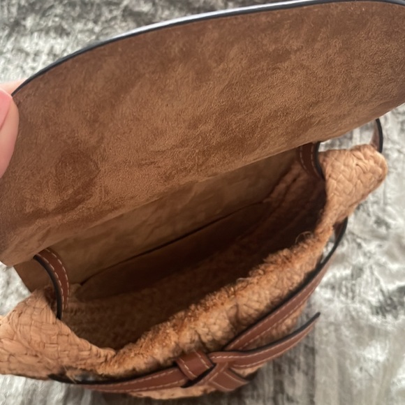🚫SOLD🚫AUTHENTIC LOEWE GATE RAFFIA BAG - Picture 9 of 10